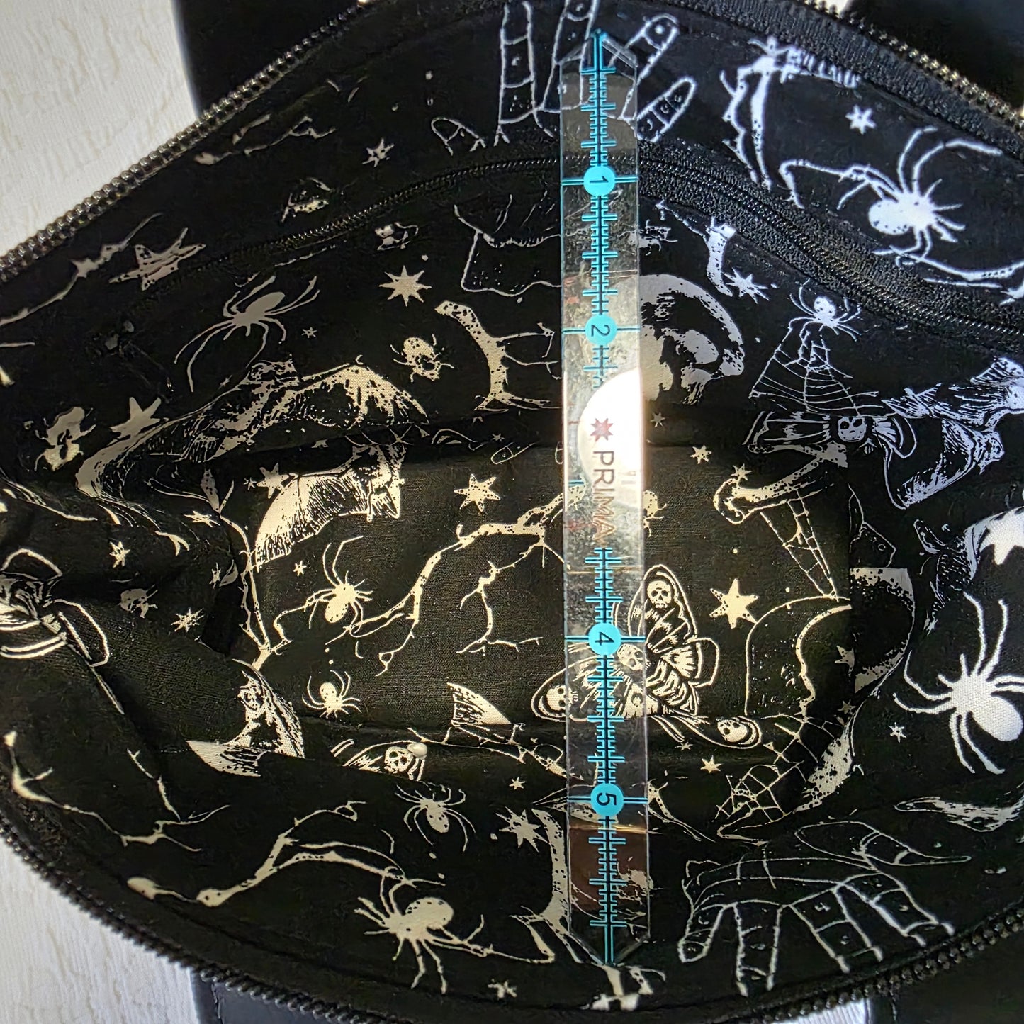 Black Kangaroo Leather Totini